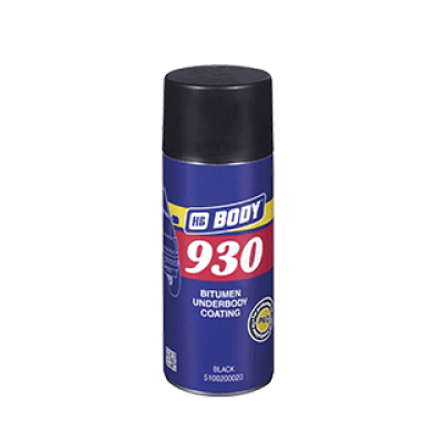 Мастика в аерозолі Body 930 чорна 0,4 л