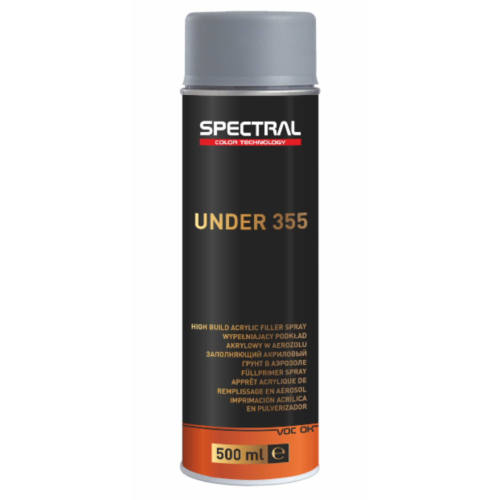 Грунт наповнювач UNDER 355 в аерозолі 0,5 л Spectral