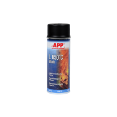 APP L 650°С - Краска жаростойкая черная аэрозольная 400 мл