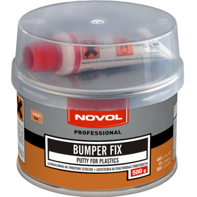 Шпаклівка для пластику BUMPER FIX Novol 0,5 кг