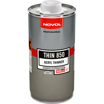 Розчинник для акрилових продуктів Novol THIN 850 стандарт Novol 0,5 л