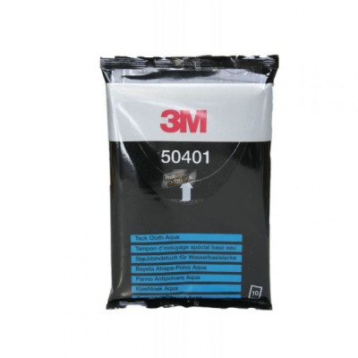 Липкая салфетка для водорастворимых красок TACK CLOTH AQUA, 430 мм х 300 мм, 3М