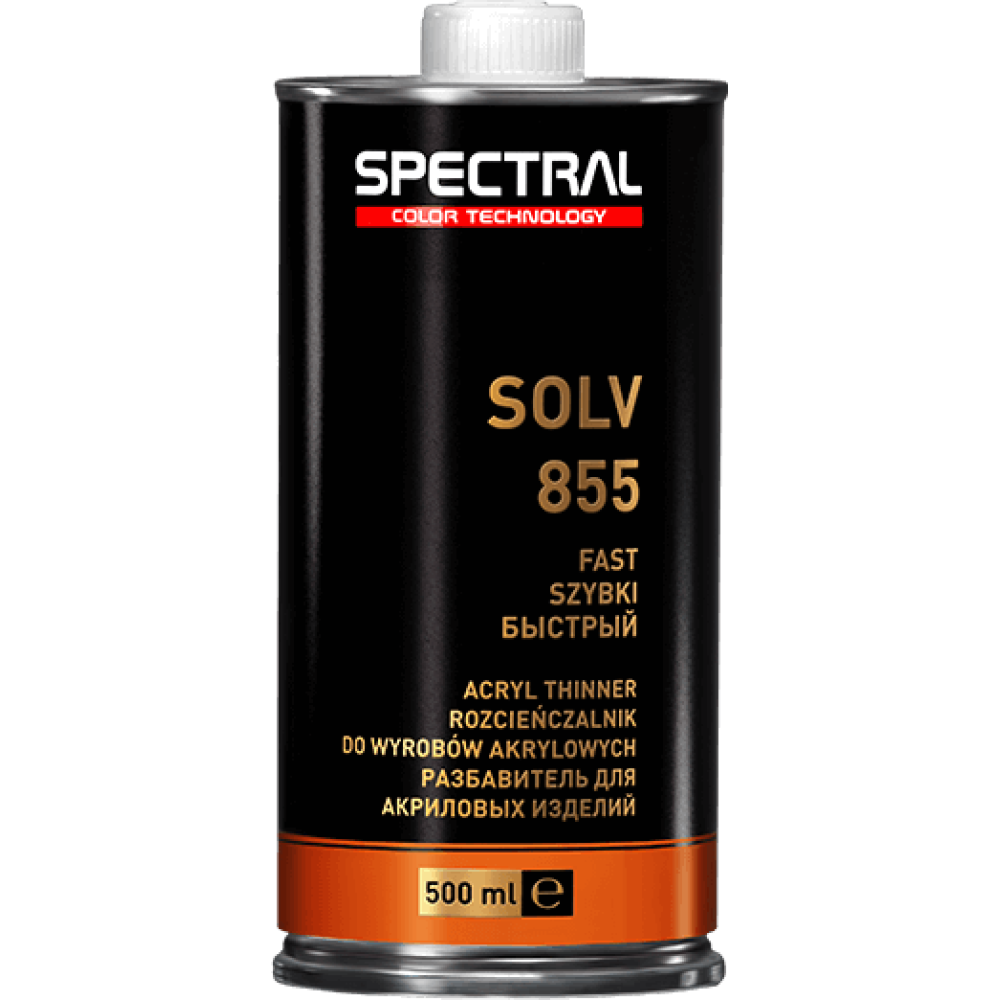 Розчинник для акрилових виробів 855 FAST быстрый 0,5 л Spectral
