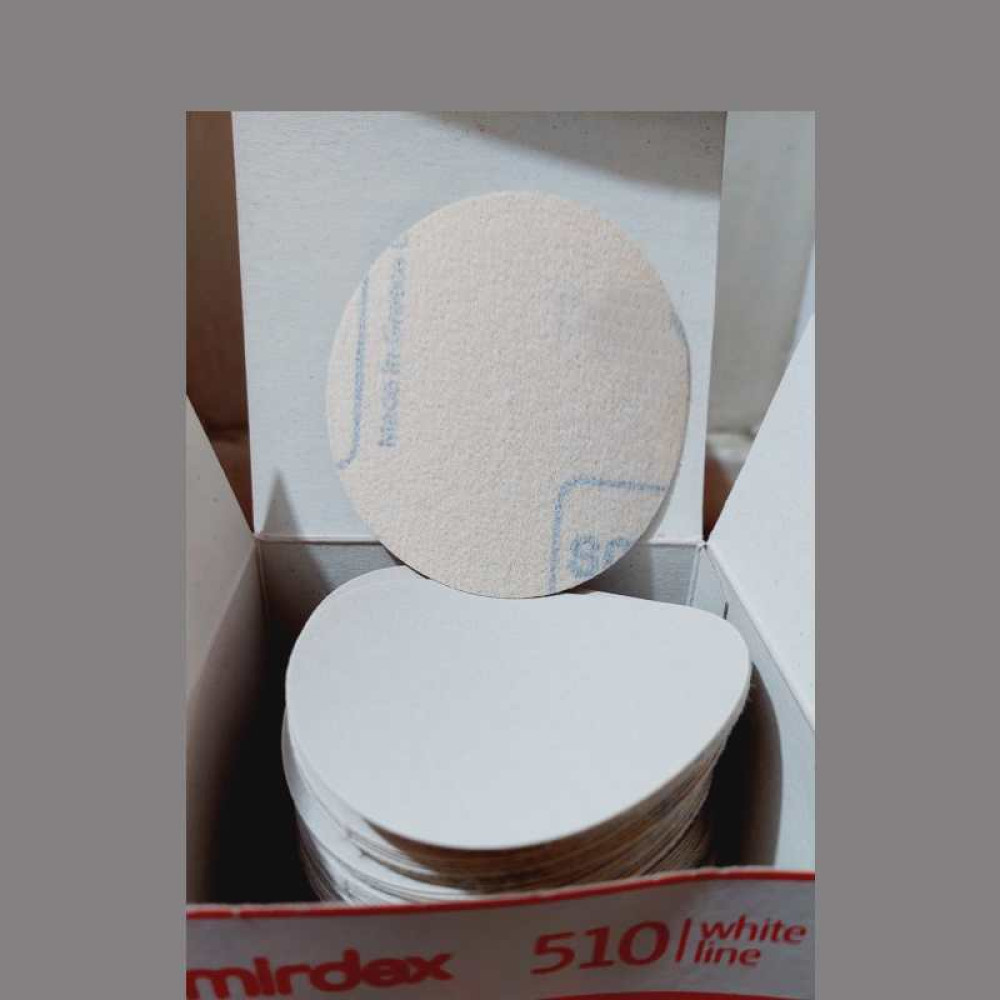 Шліфувальний круг Р600 діаметр 77мм SMIRDEX WHITE DRY SANTING LINE 510