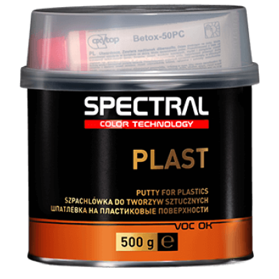 Шпатлевка по пластику Plast 0,5 кг Spectral