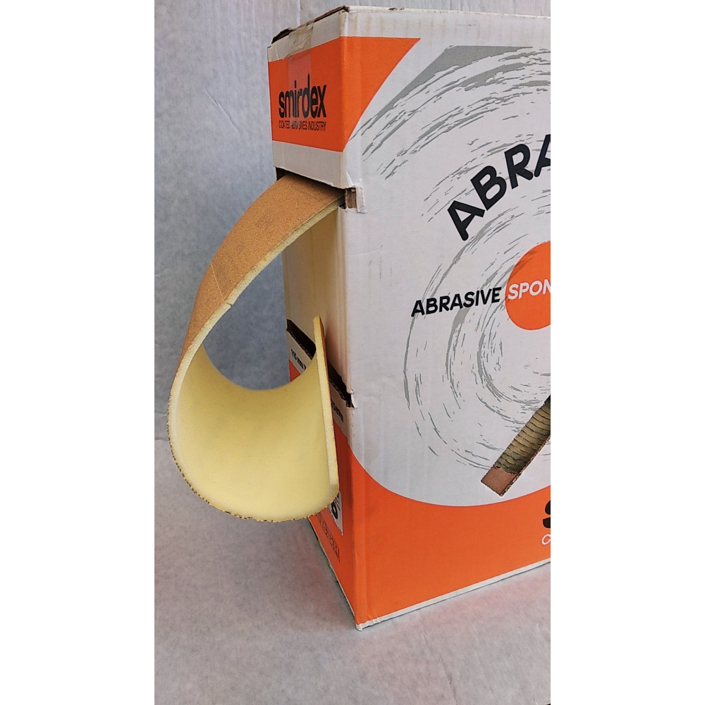 Абрасофт перфорированый  P120 (губка в рулоне) SMIRDEX, 1 м