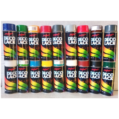 Аэрозоль Deco Lack RAL1023 (желтый) Perfect, 0,4 л