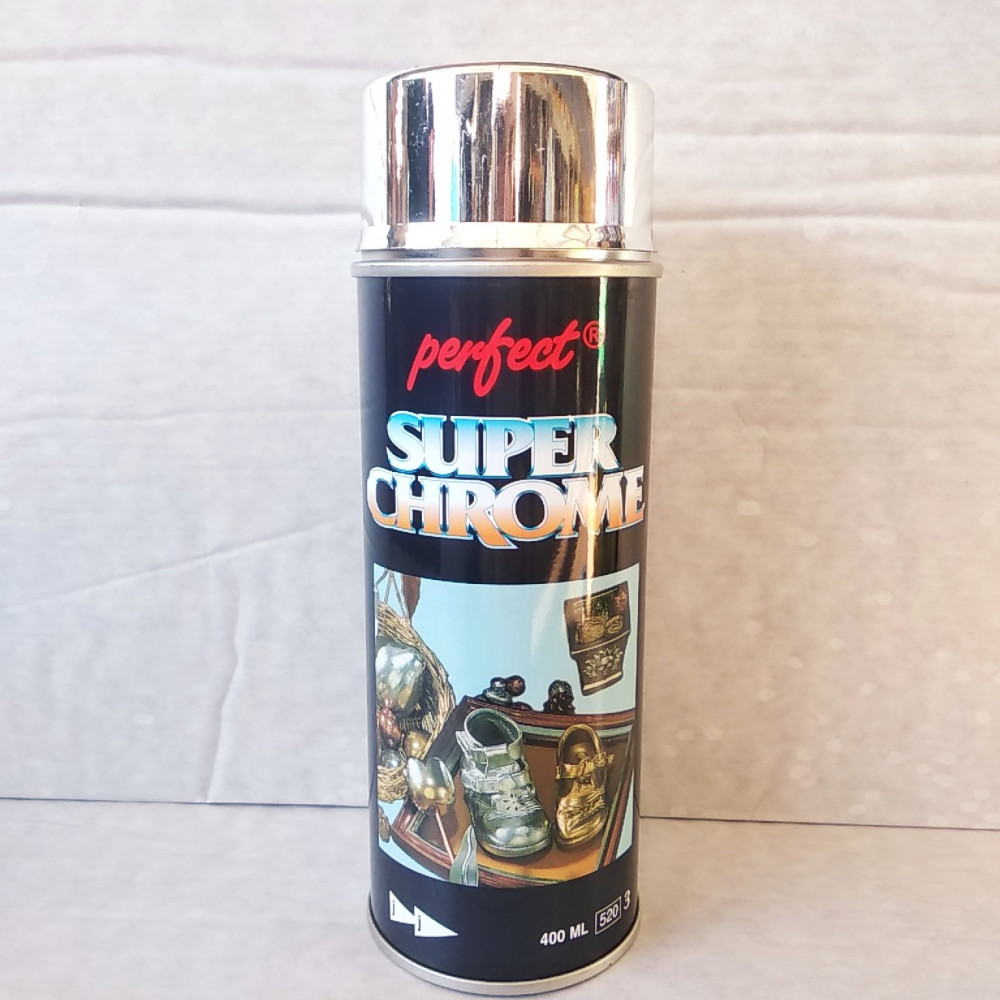Аэрозоль Deco Lack Chrome серебрянный Perfect, 0,4 л