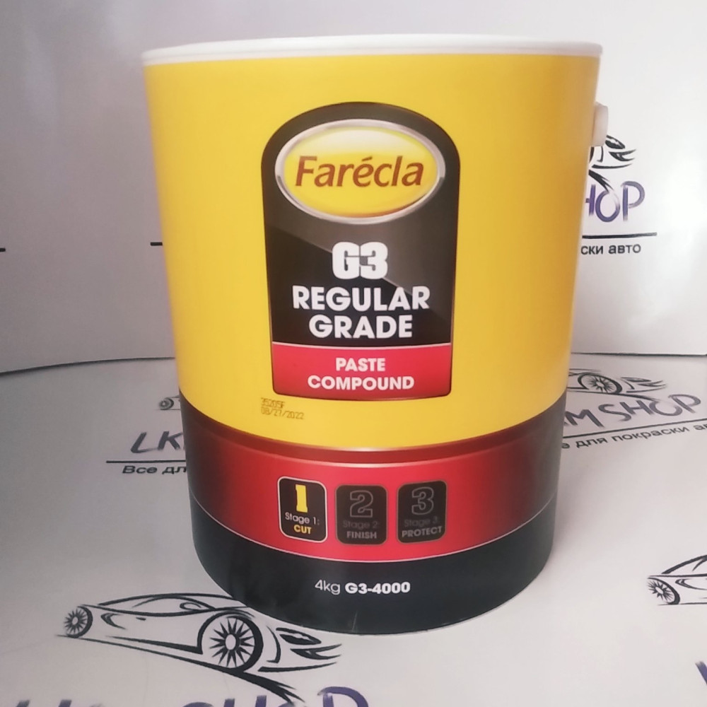 Полірувальна паста G3 Regular Grade Paste Farecla 4 кг