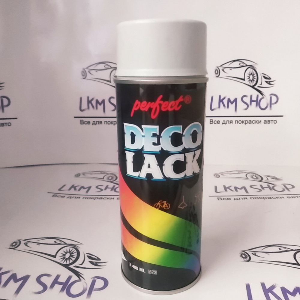 Аэрозоль грунт серый Deco Lack Perfect, 0,4 л
