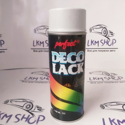 Аэрозоль грунт серый Deco Lack Perfect, 0,4 л