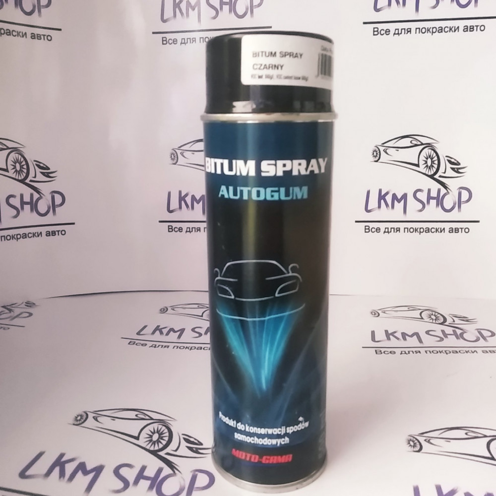 Мастика в аэрозоле AutoGum Moto-Gama 0,5 л