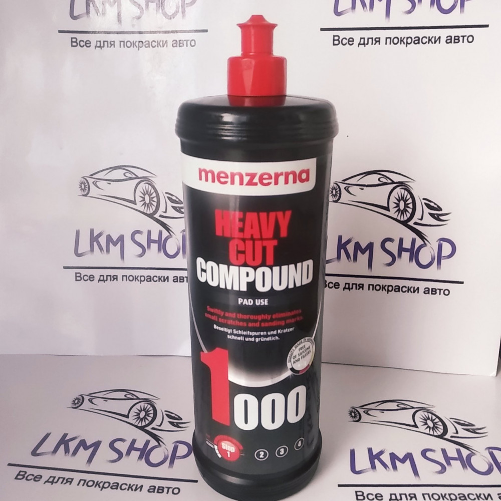 Полировальная паста (полироль) Menzerna Heavy Cut 1000 1 л