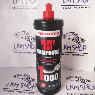 Полировальная паста (полироль) Menzerna Heavy Cut 1000 1 л