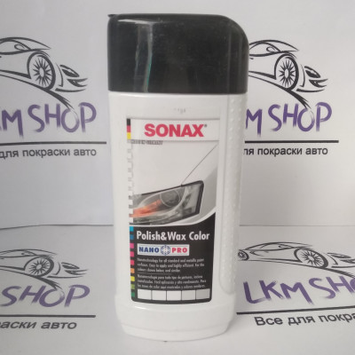 Sonax Полироль с воском NanoPro белый 250 мл