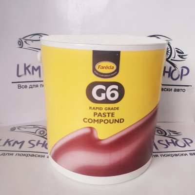 Полірувальна паста G6 Rapid Grade Paste Farecla 3 кг
