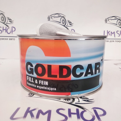 Шпатлевка Fill & Fein (голубая) Gold Car Plus, 1,8 кг