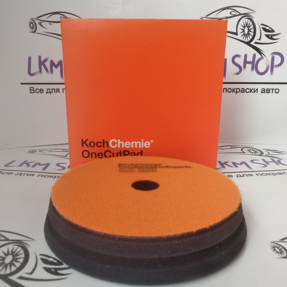 Полірувальний круг Koch Chemie ONE CUT and FINISH P6.01 оранжевий напівтвердий 126*23мм
