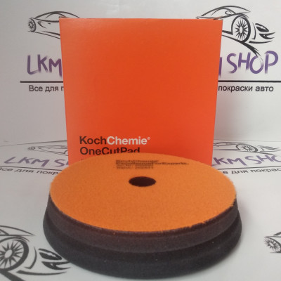 Полірувальний круг Koch Chemie ONE CUT and FINISH P6.01 оранжевий напівтвердий 126*23мм