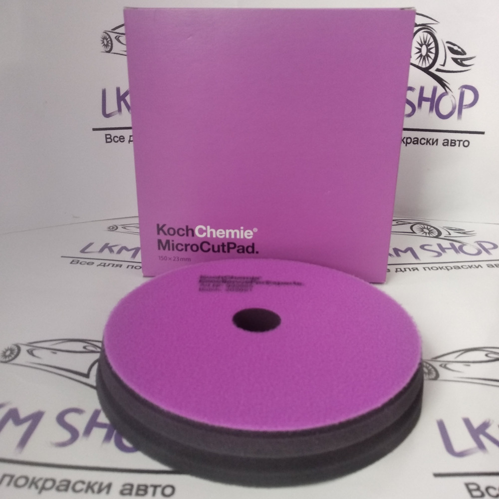 Полірувальний круг Koch м'який фінішний Micro Cut Pad фіолетовий 150*23мм