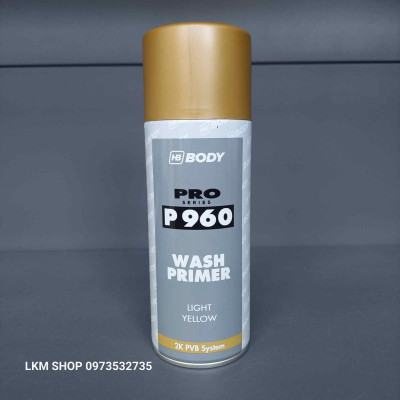 Грунт кислотний в аерозолі Body 960 WASH PRIMER 0,4 л