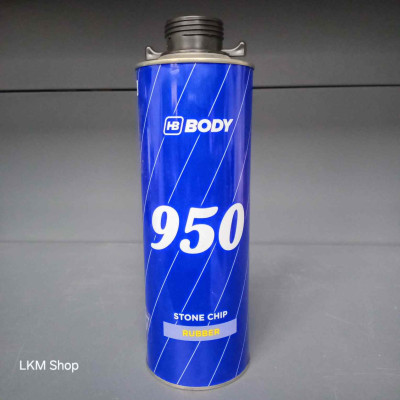 Антиравійне покриття (гравітекс) BODY 950 чорне під пістолет 1 л