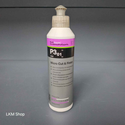 Паста Koch мікрошліфувальна з воском карнауби Micro Cut and Finish P3.01 0,25 л