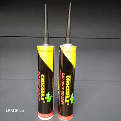 Герметик шовний поліуретановий 310 мл чорний Crocodile