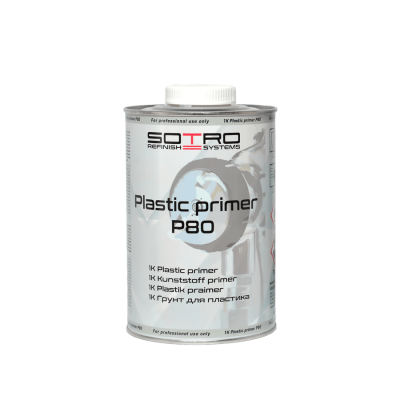 Грунт по пластику SOTRO 1K Plastic primer P80 1 л прозорий