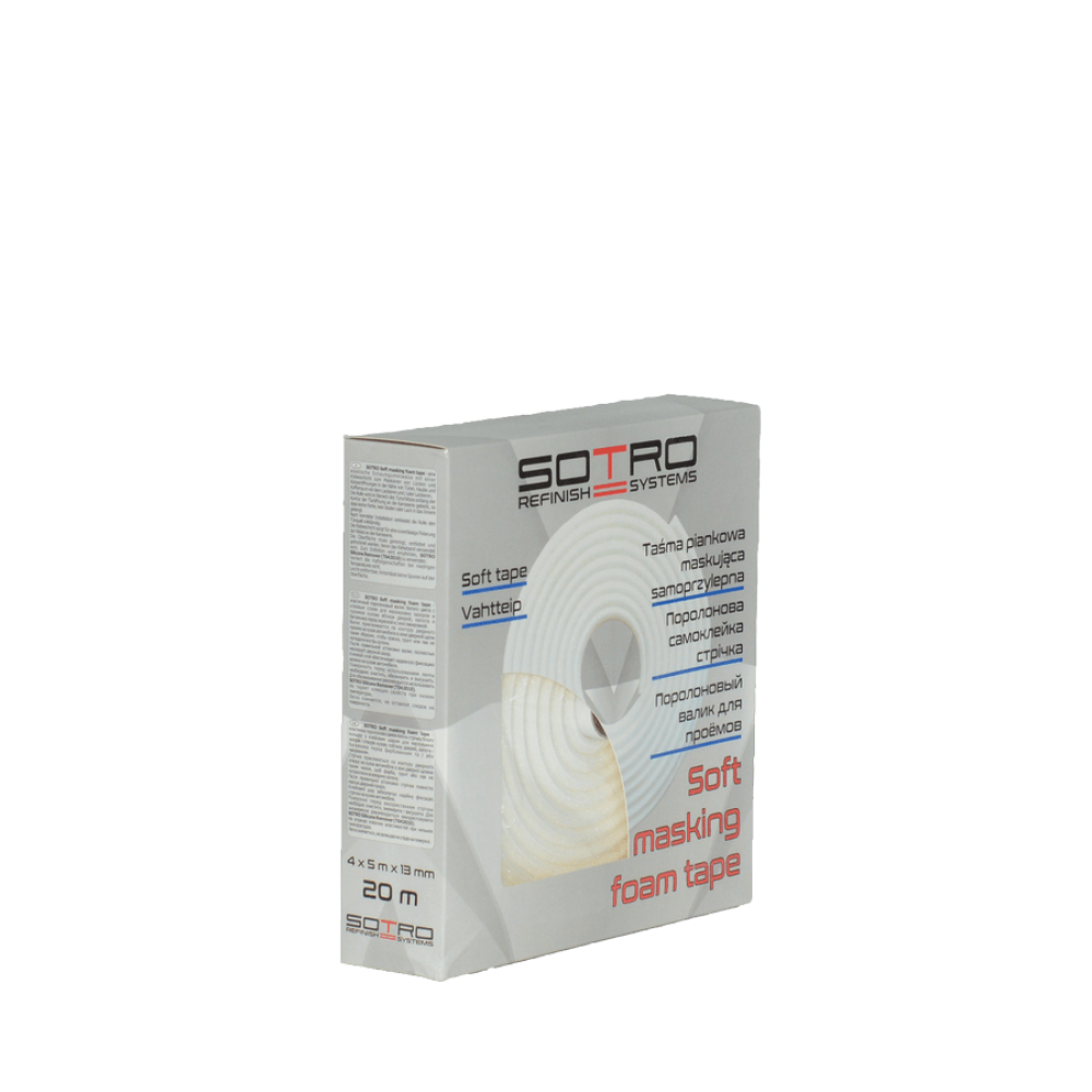 Паролонова самоклеюча стрічка SOTRO Soft Tape 13mmx20м