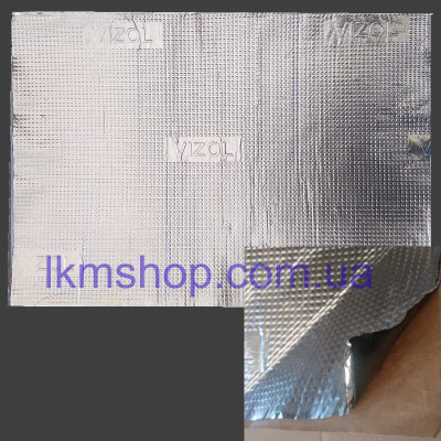 Віброізоляція 2 мм VIZOL 700*500*2,0 мм