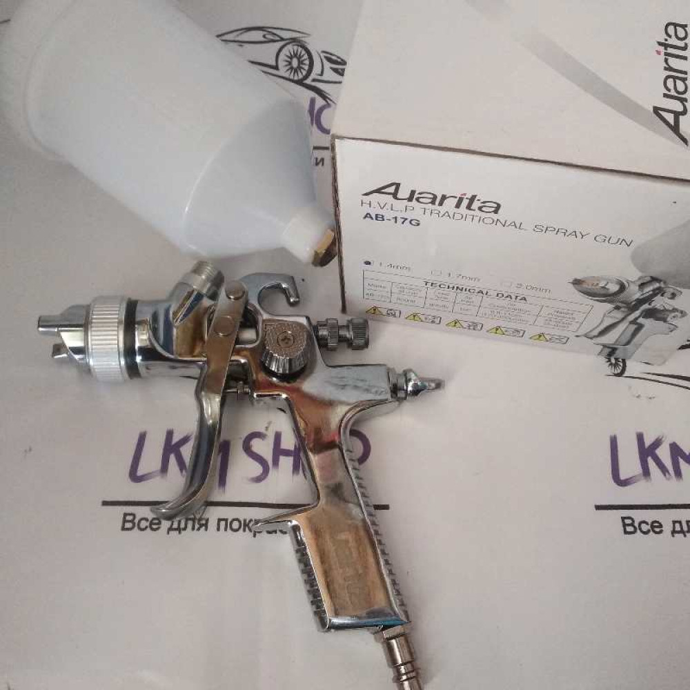 Фарбопульт Aurita HVLP AB-17G форсунка 1,4 мм