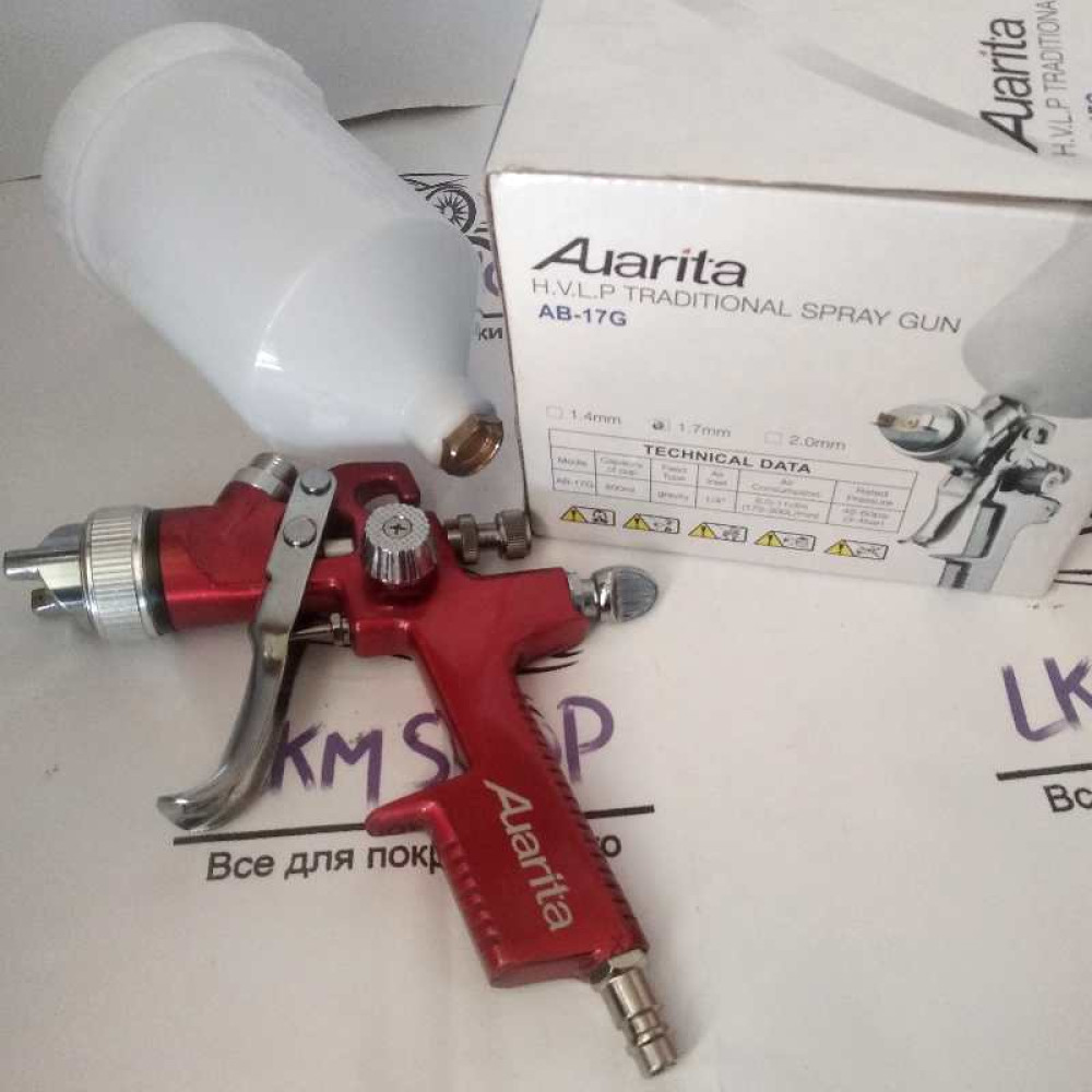 Фарбопульт Aurita HVLP AB-17G форсунка 1,7 мм