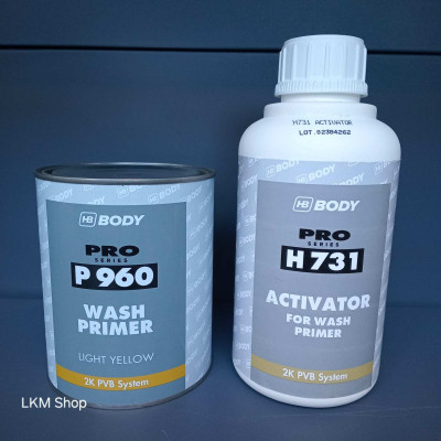Грунт кислотний Body 960 2К  1 л + активатор Body 1 л