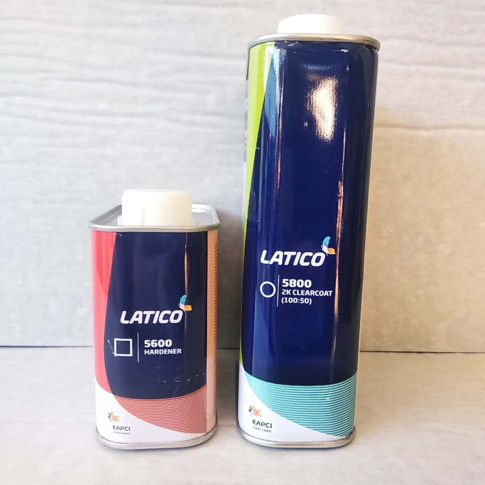 Лак акриловый 2К Latico Kapci 5800 1 л + отвердитель 5600 0,5 л