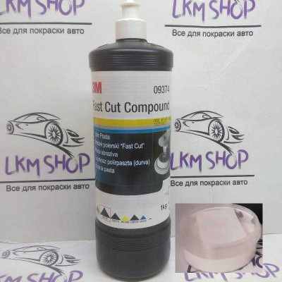 Поліруальна паста 3M 09374 (білий ковпачок) Fast Cut Compound на разлив 100,0