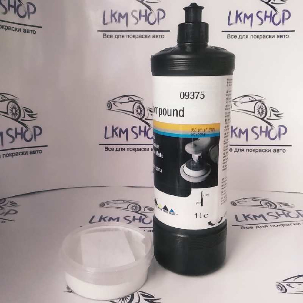 Поліруальна паста 3M 09375 Fine Compound (чорний овпачок),  на разлив 100,0