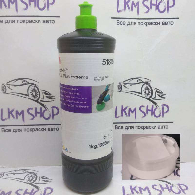 Поліруальна паста 3M 51815 Fast Cut Plus Extreme (зелений ковпачок) на разлив 100 гр