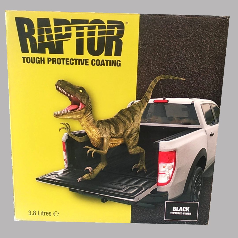 Raptor Захисне покриття чорного кольору великий комплект U-POL 4 л
