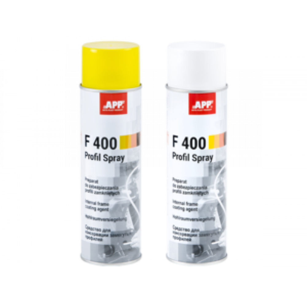 Средство для защиты замкнутых профилей APP-Profil Aerozol F400 янтарный 0,5 л 